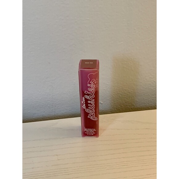 Lime Crime Plushie Matte Lip Veil Liquid Lipstick~Milk Tea~Full SZ 3.5 ml~New - Picture 1 of 5